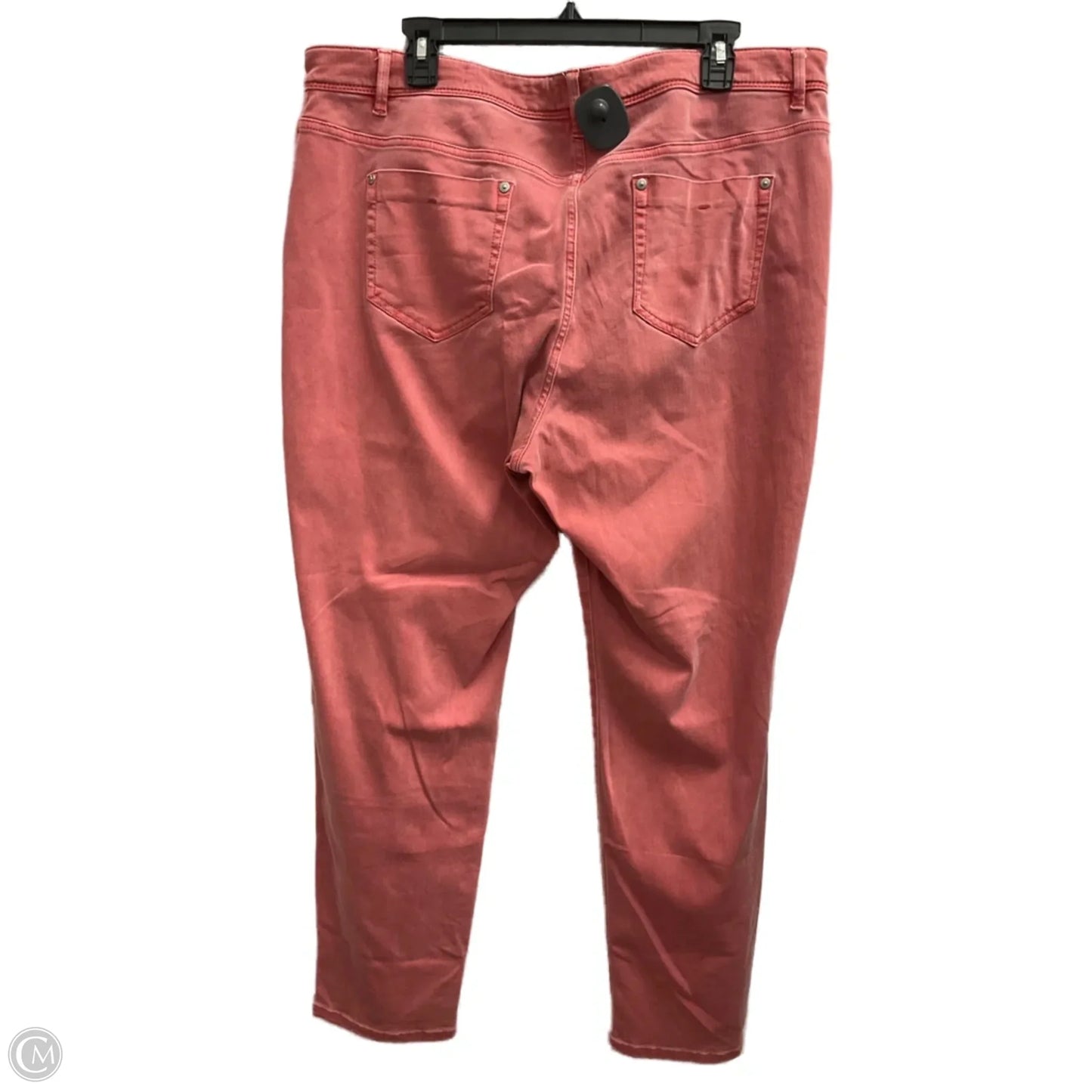 Jeans Straight By J. Jill In Red, Size: 18