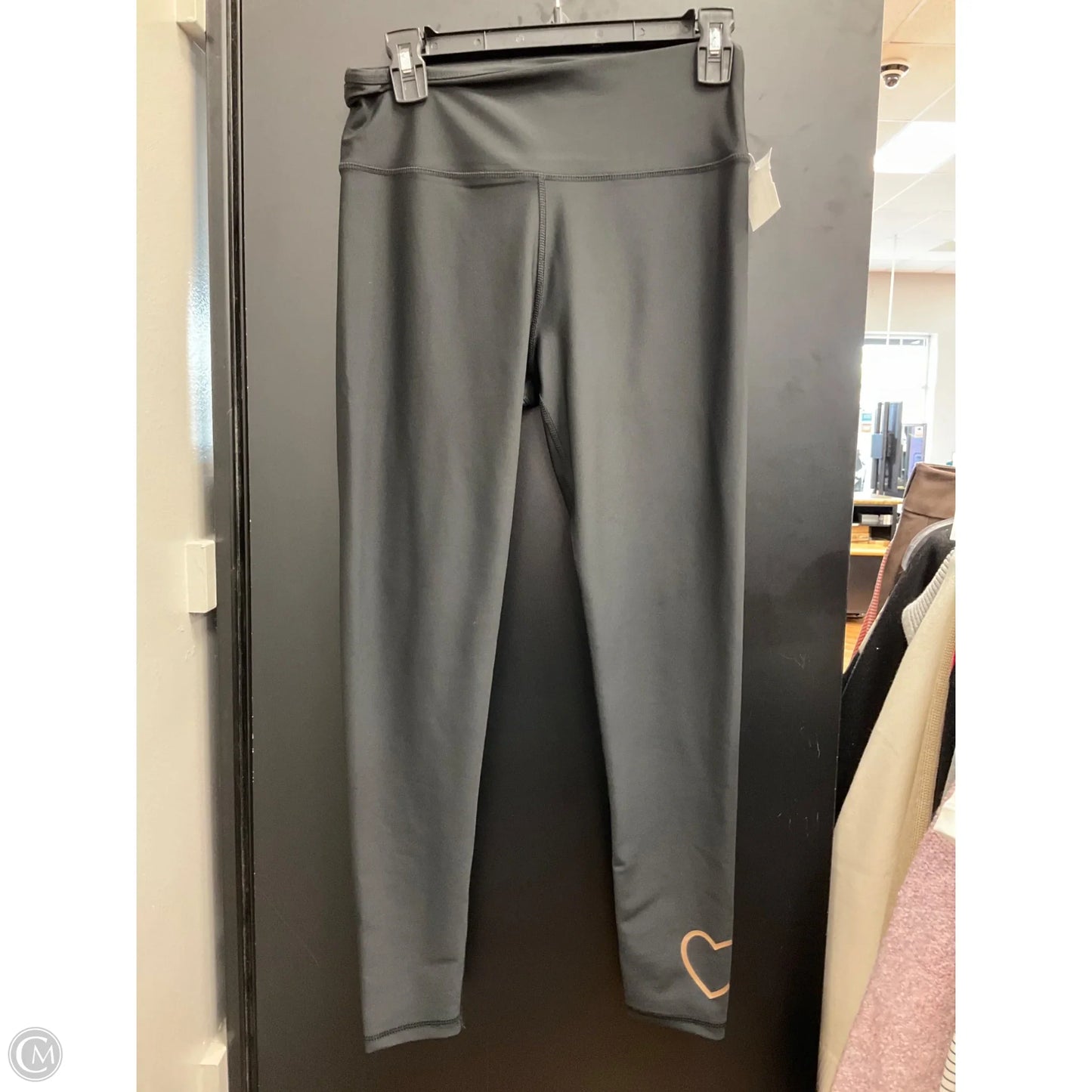 Athletic Leggings By Sage In Black, Size: M