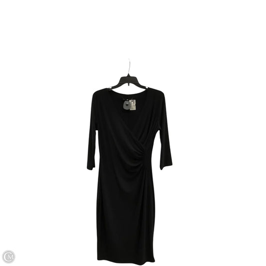 Dress Party Midi By White House Black Market In Black, Size: M