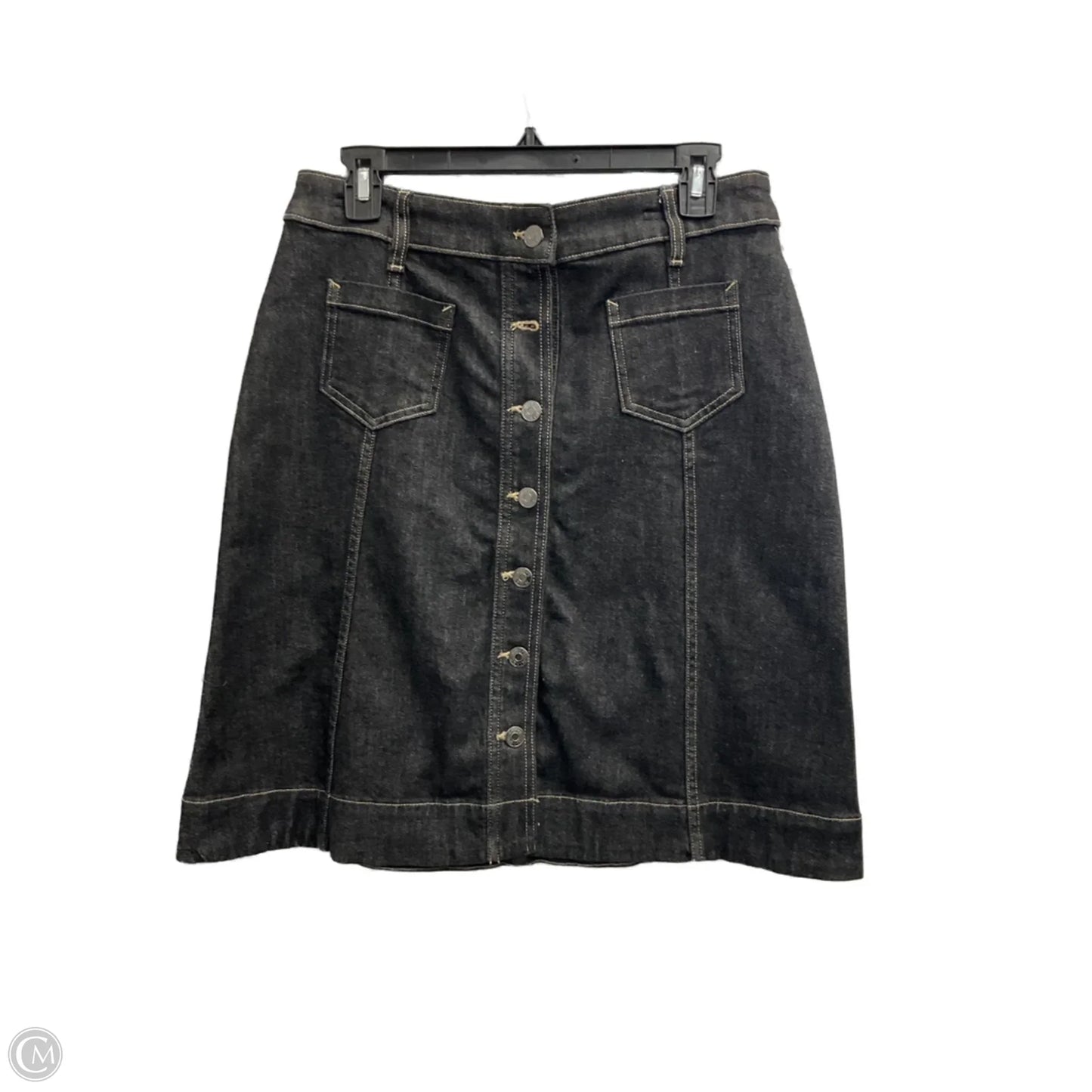 Skirt Midi By Chaps In Black, Size: 6