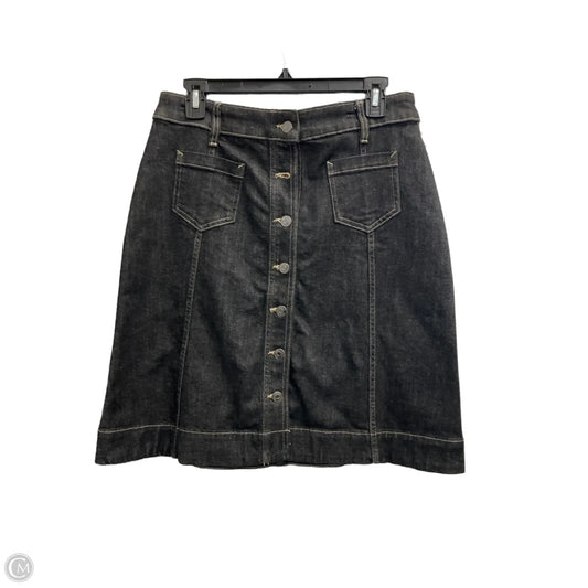 Skirt Midi By Chaps In Black, Size: 6