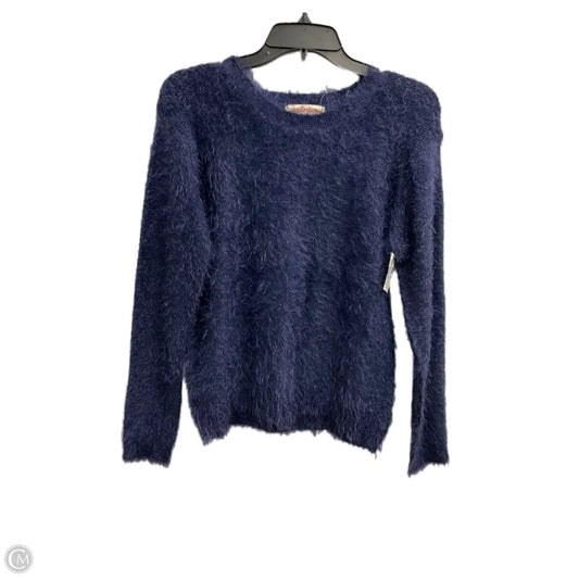 Sweater By Ambiance Apparel In Blue, Size: L