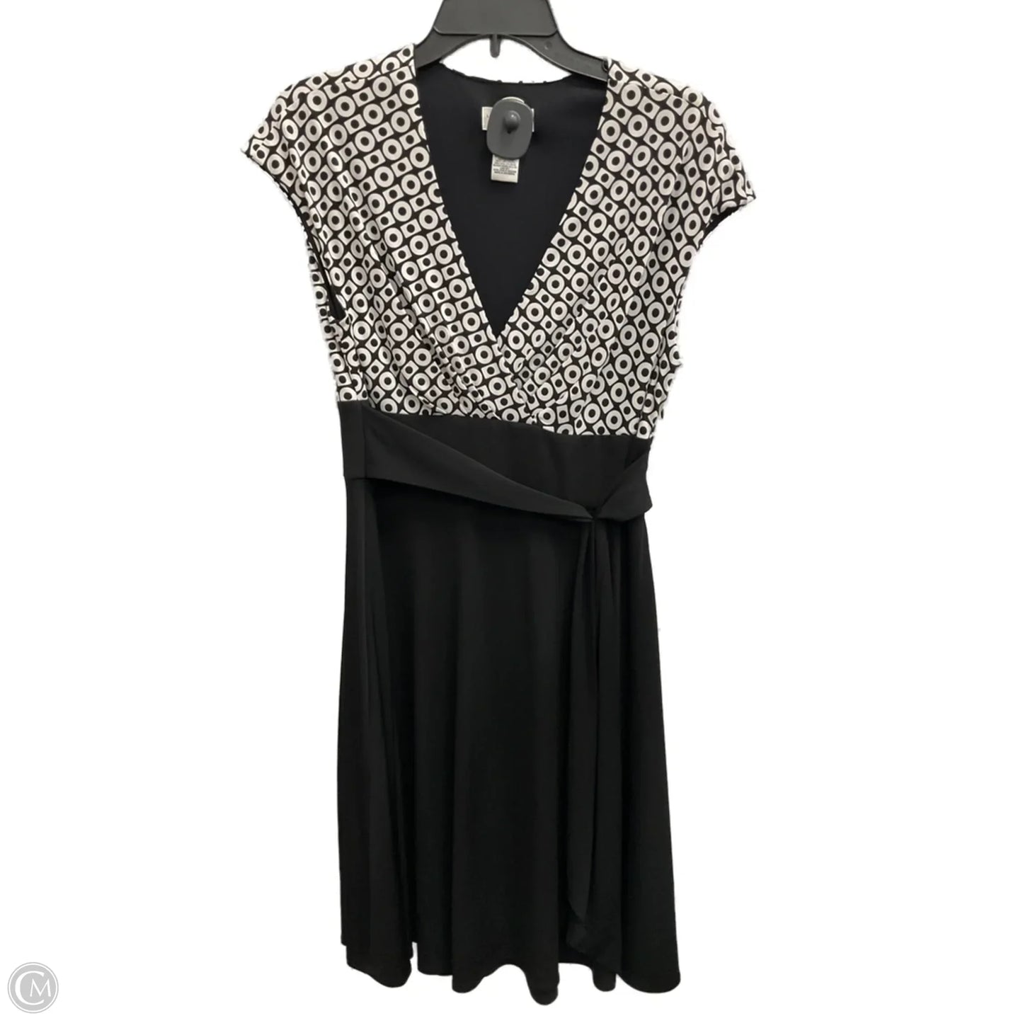 Dress Work By London Style In Black & White, Size: Xl