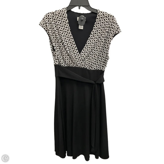 Dress Work By London Style In Black & White, Size: Xl