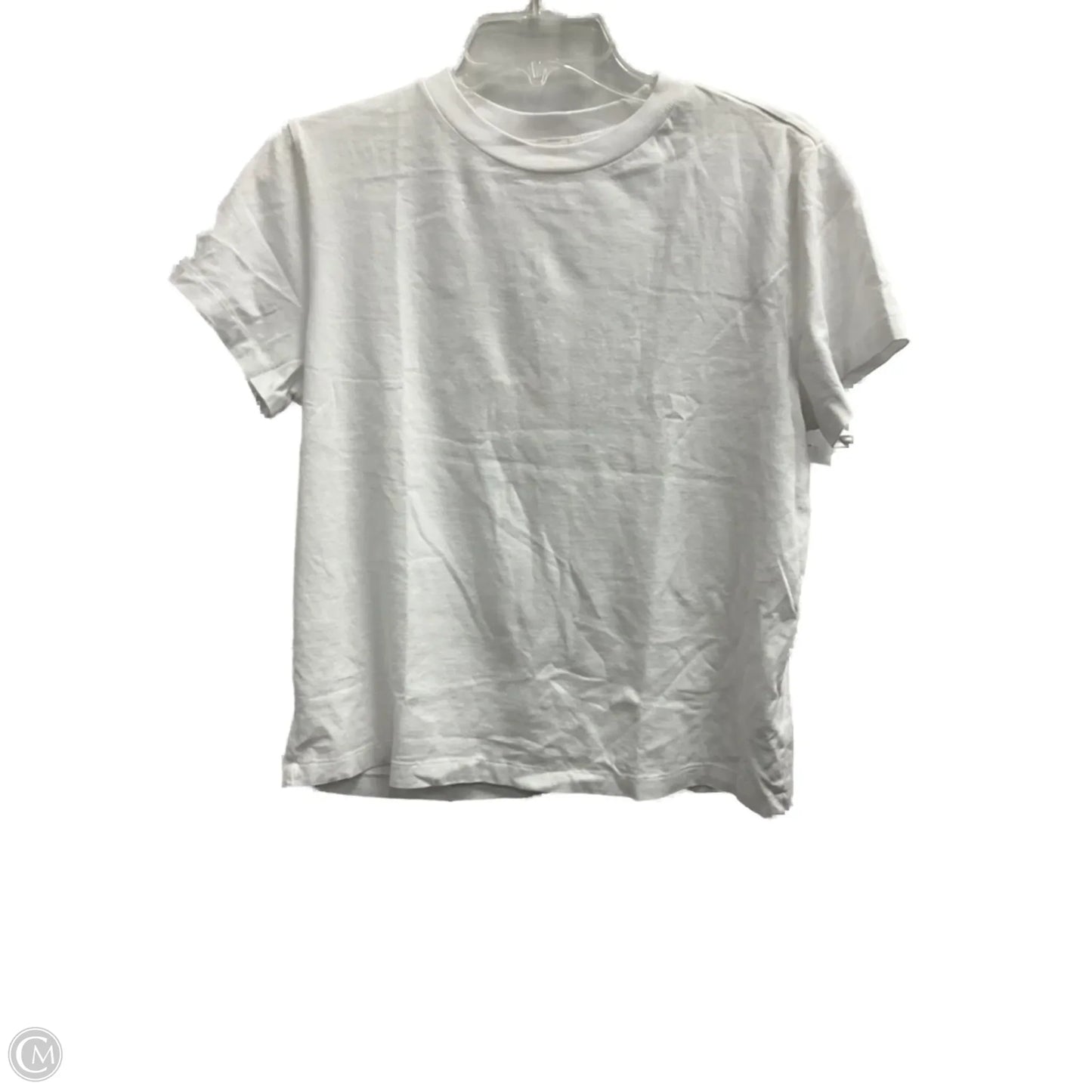 Top Short Sleeve By Cma In White, Size: M