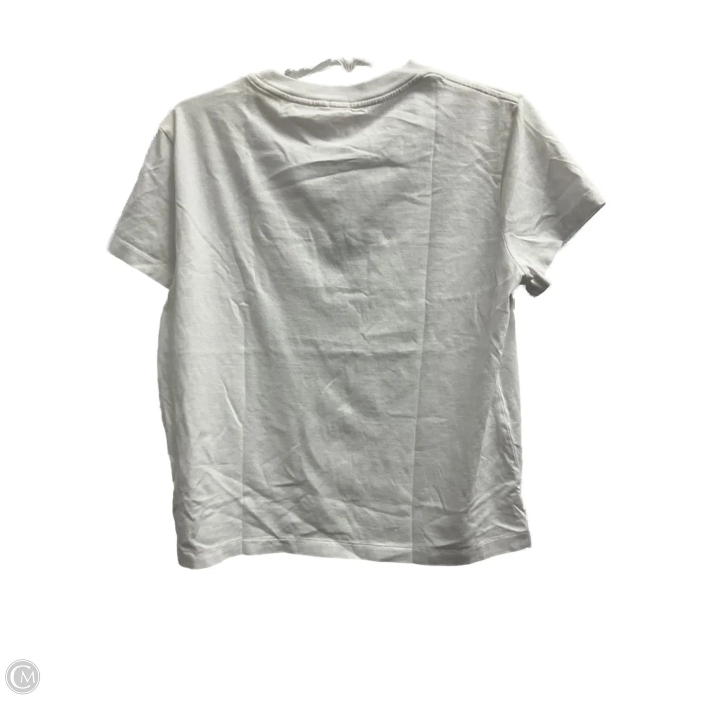 Top Short Sleeve By Cma In White, Size: M