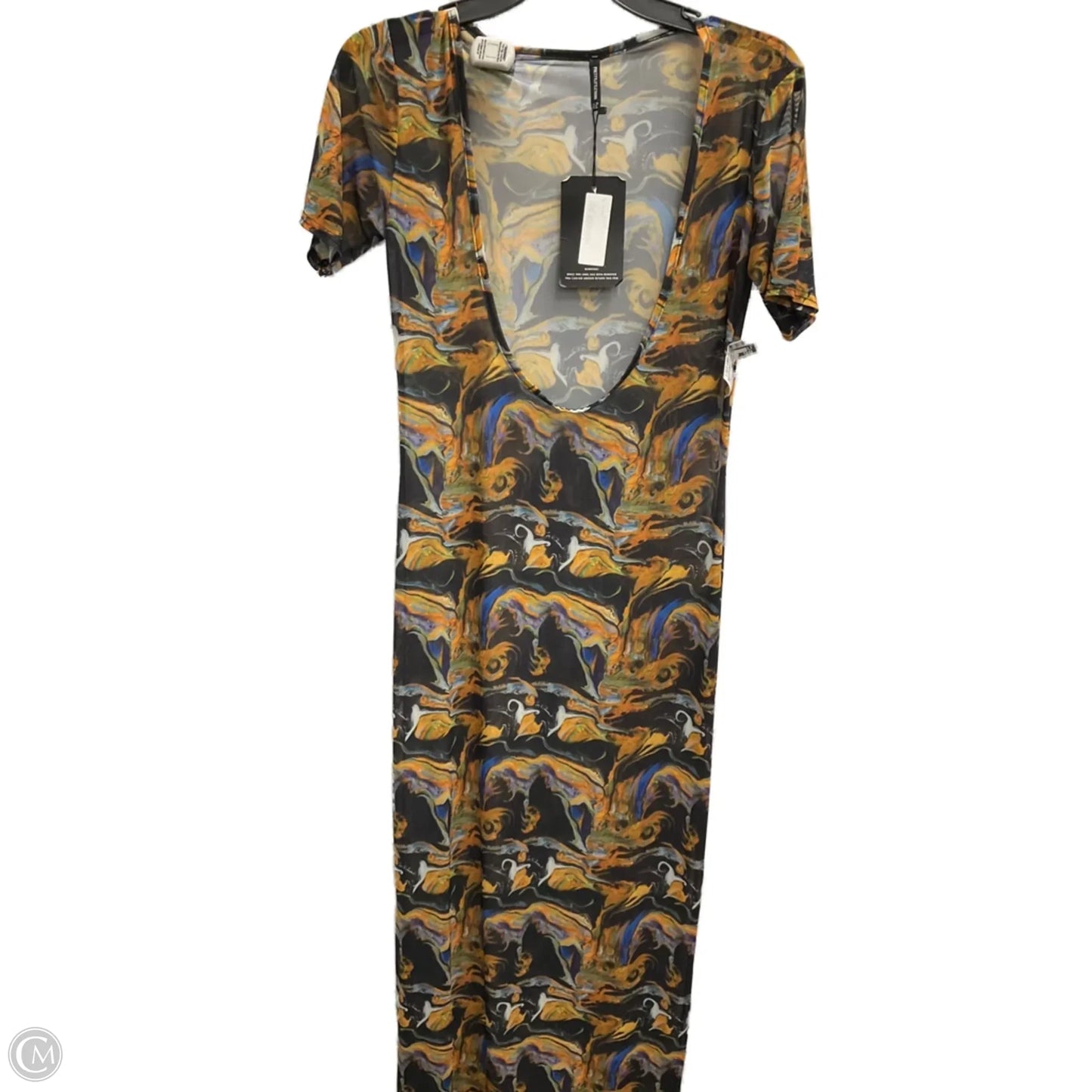 Dress Party Long By Pretty Little Thing In Multi-colored, Size: M