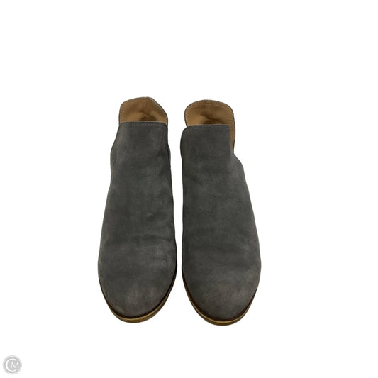 Boots Ankle Flats By Lucky Brand In Grey, Size: 6