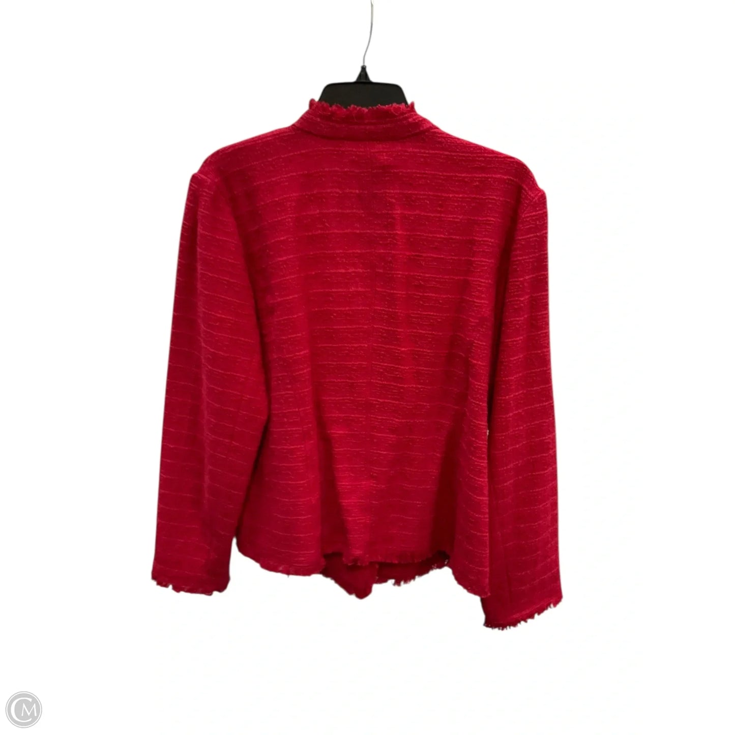 Blazer By Chicos In Red, Size: L