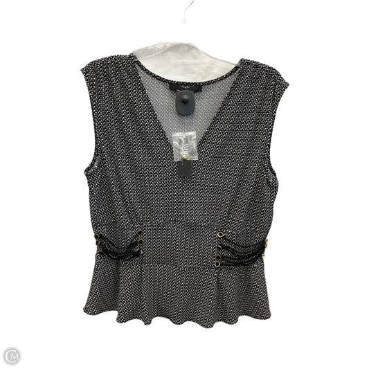 Top Sleeveless By White House Black Market In Black, Size: L