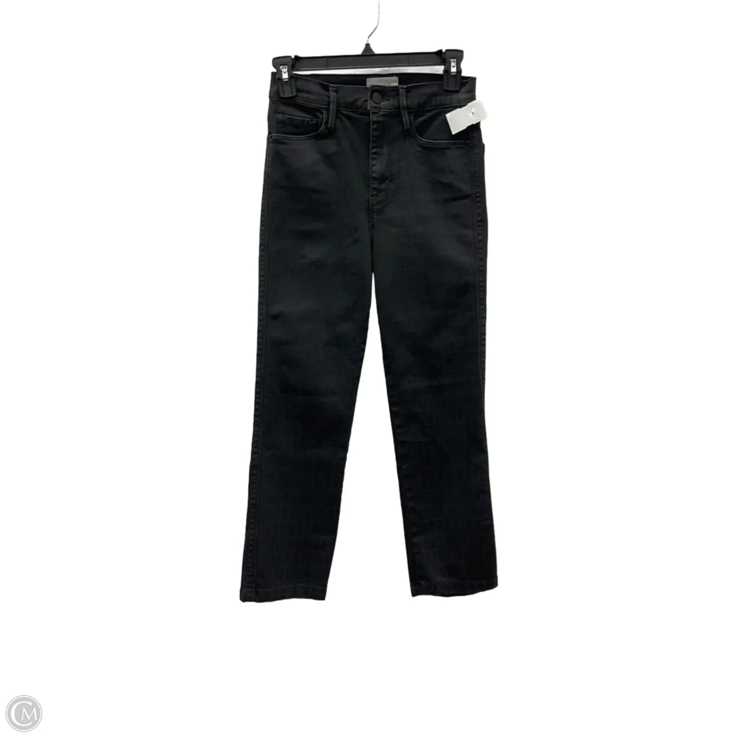 Jeans Straight By Frame In Black, Size: 2