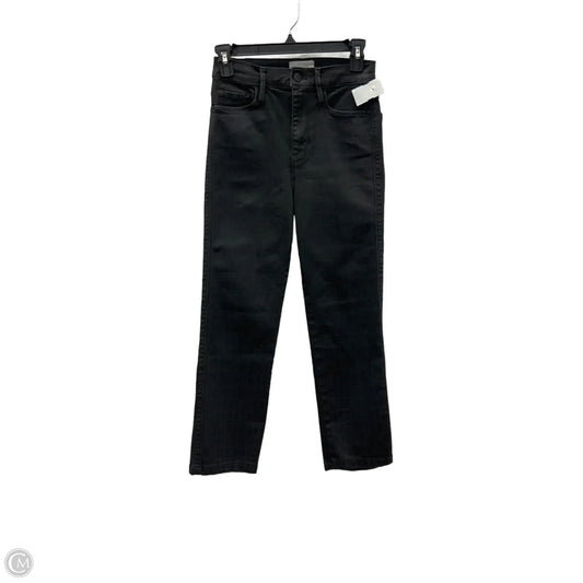 Jeans Straight By Frame In Black, Size: 2