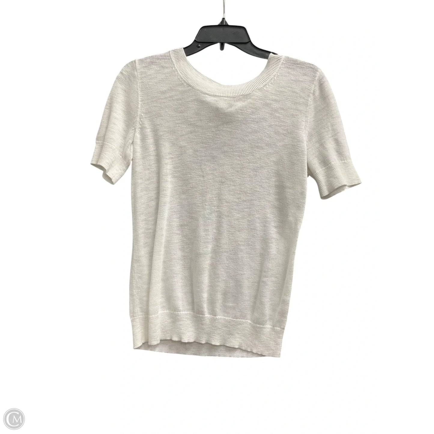 Top Short Sleeve By J. Crew In White, Size: S