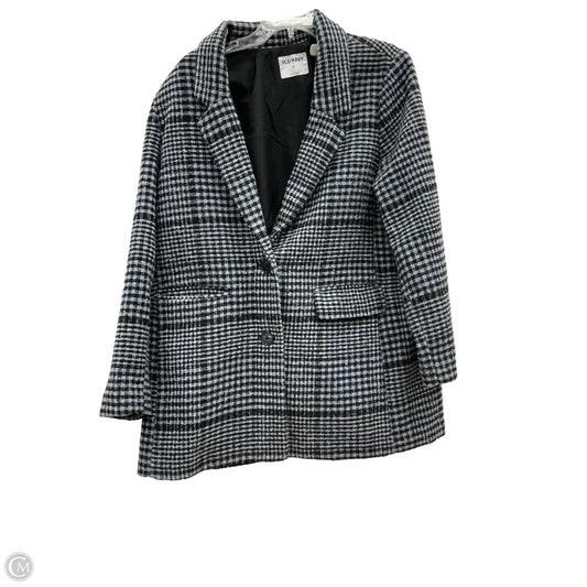 Coat Peacoat By Old Navy In Black & Grey, Size: Xl