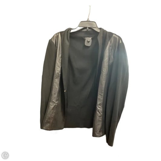 Jacket Other By Ming Wang In Black, Size: Xl