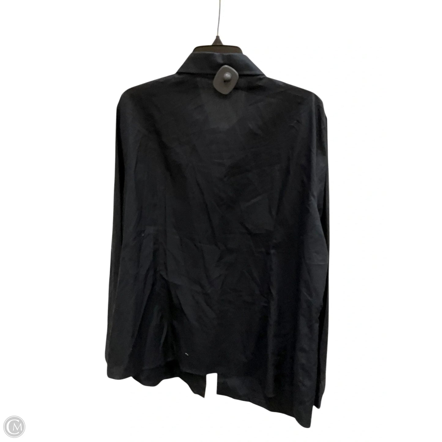 Blouse Long Sleeve By Cmb In Black, Size: 2x