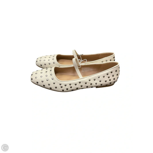 Shoes Flats By Ophelia Roe In White, Size: 11