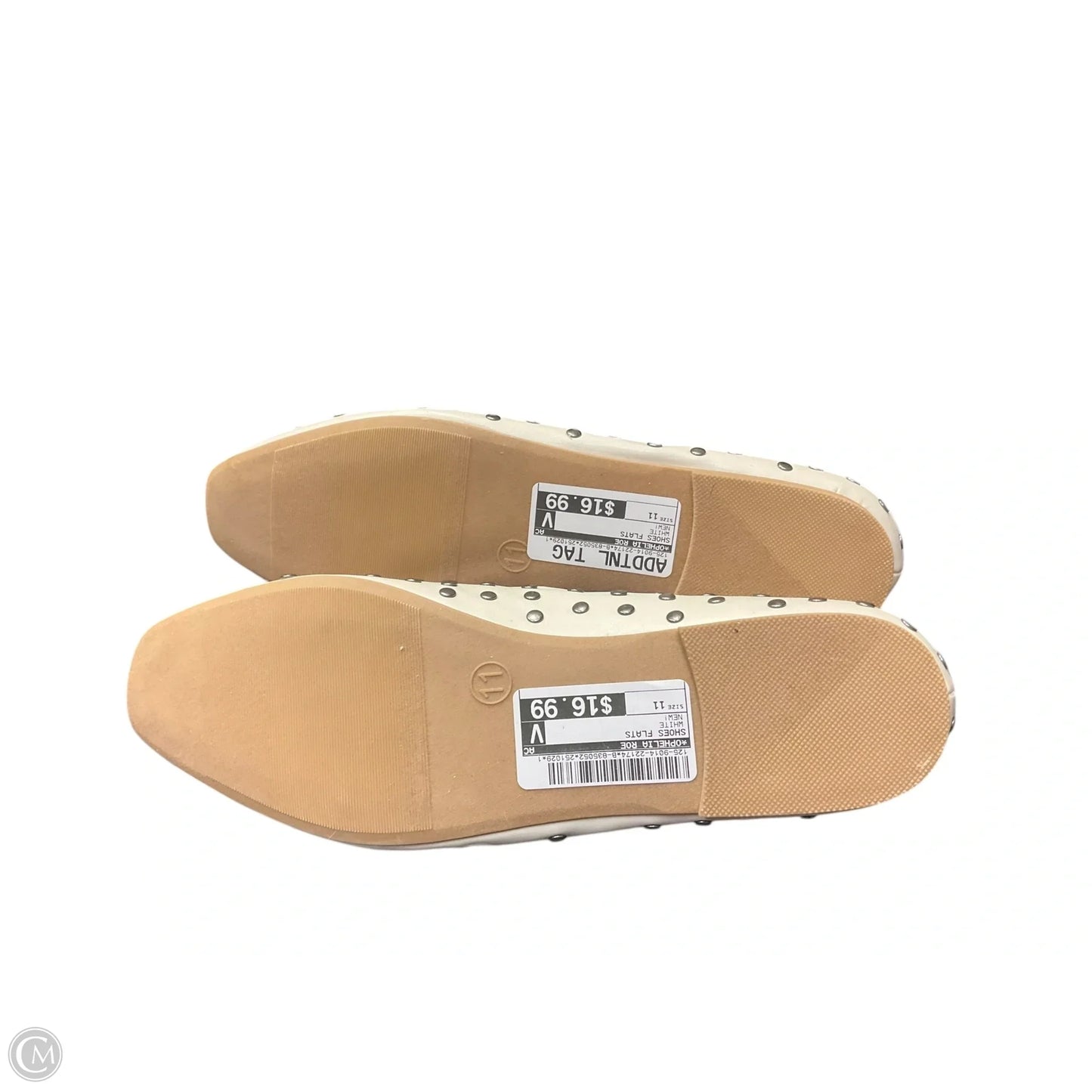 Shoes Flats By Ophelia Roe In White, Size: 11