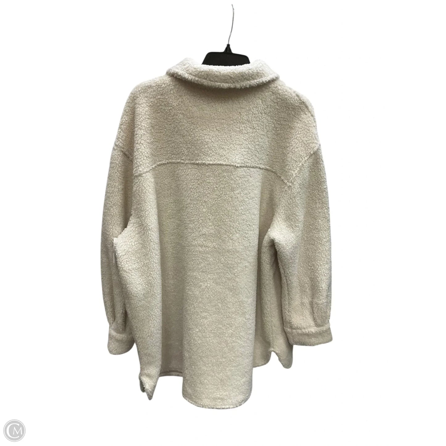 Jacket Shirt By Bagatelle In White, Size: 2x