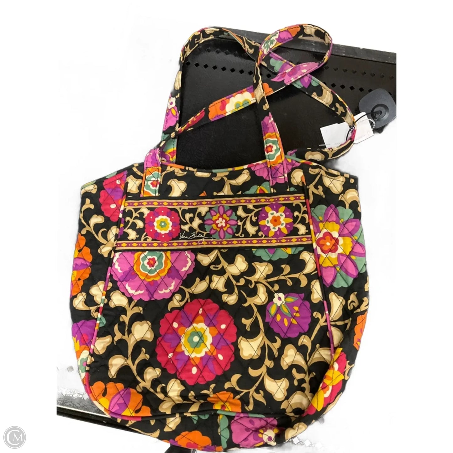 Handbag Leather By Oryany, Size: Medium