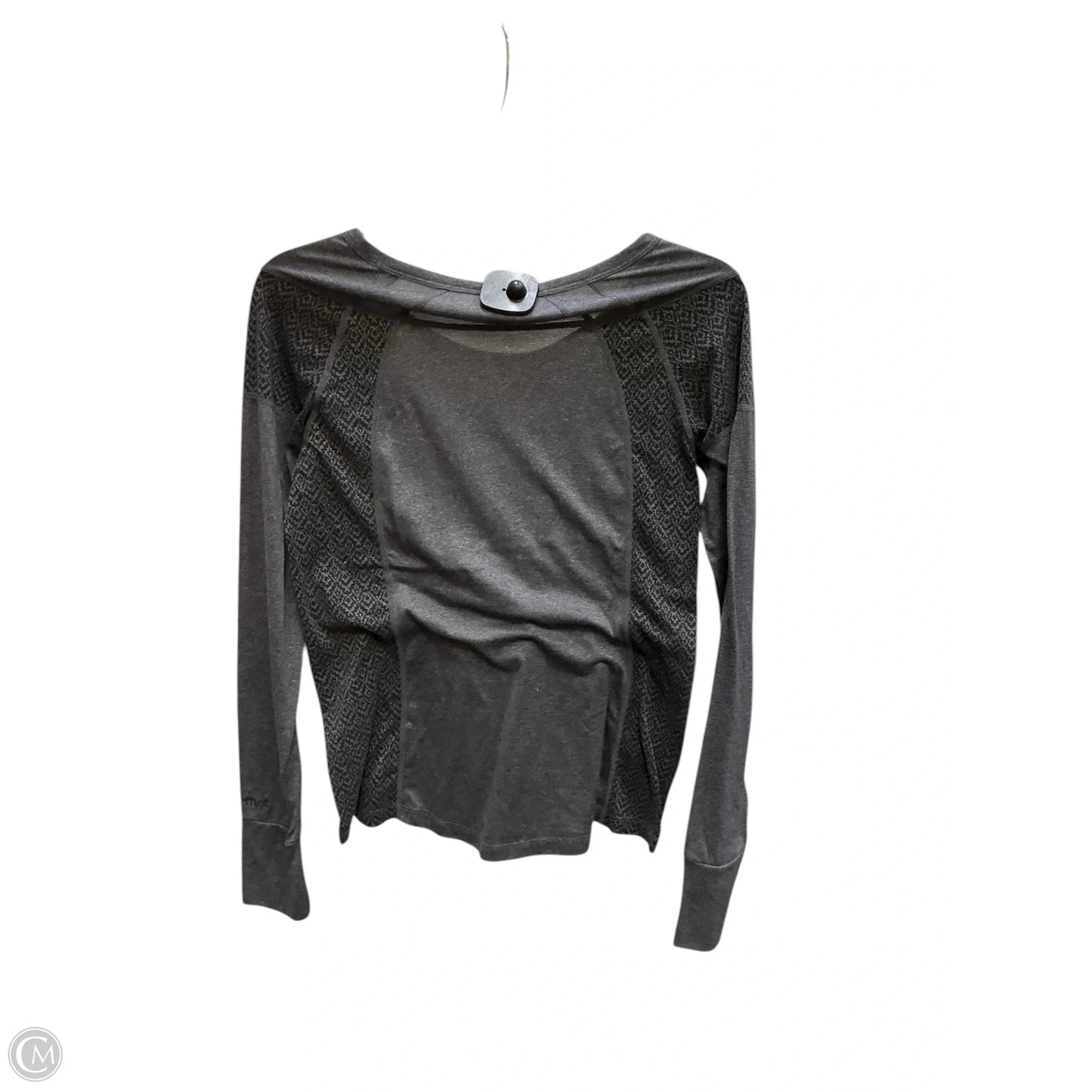 Athletic Top Long Sleeve Crewneck By Marmot In Grey, Size: S