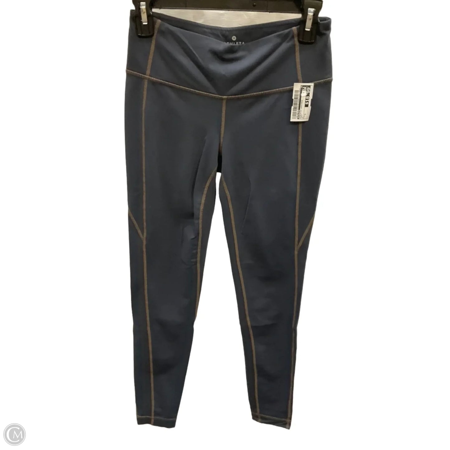 Athletic Leggings By Athleta In Grey, Size: S