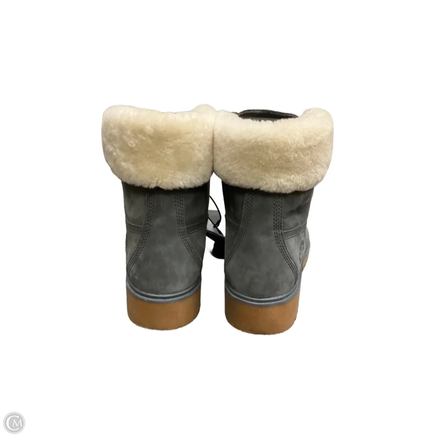 Boots Ankle Flats By Timberland In Grey, Size: 9