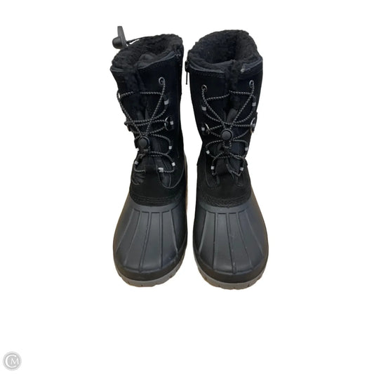 Boots Snow By Lands End In Black, Size: 6