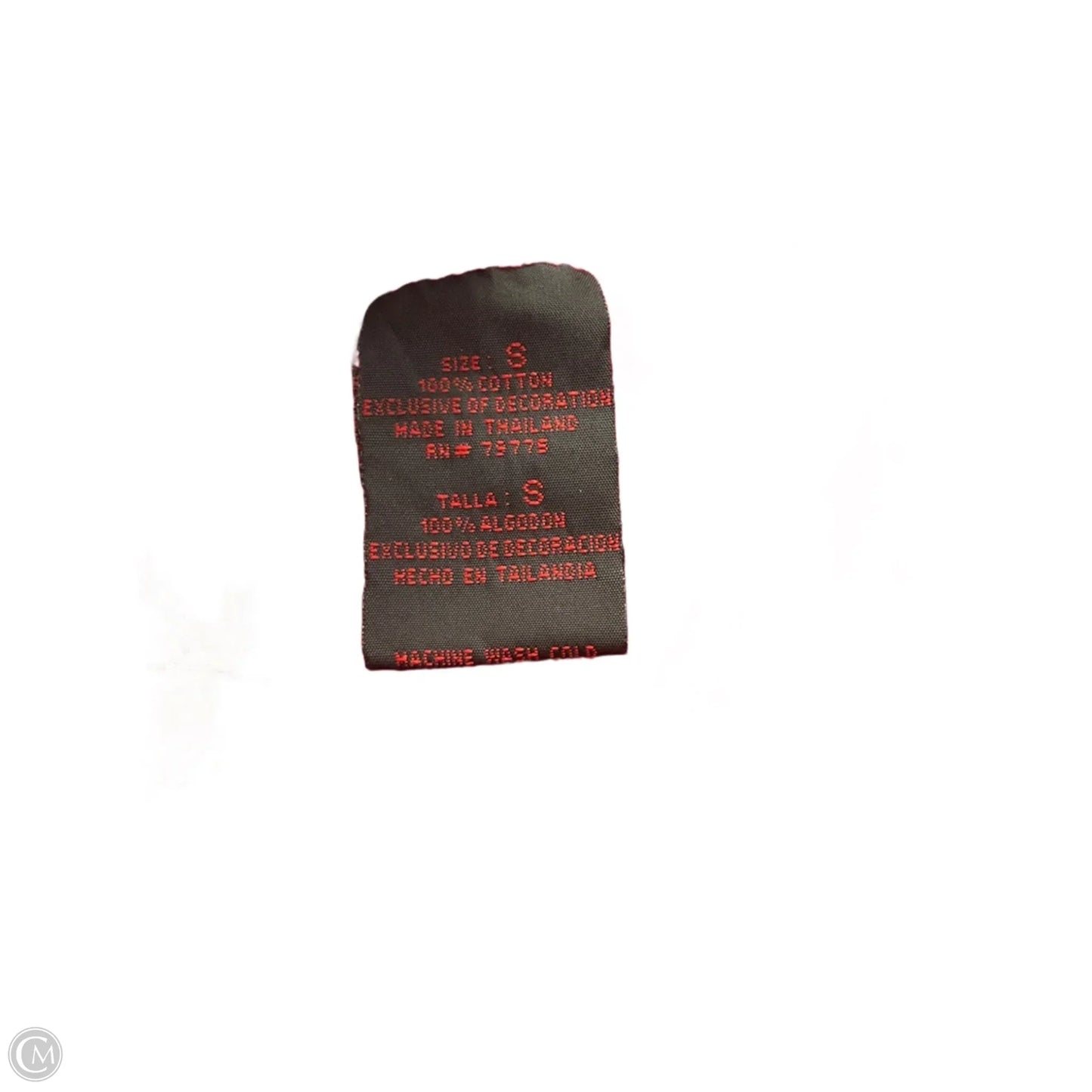 Top 2pc Long Sleeve By Cmf In Red, Size: S