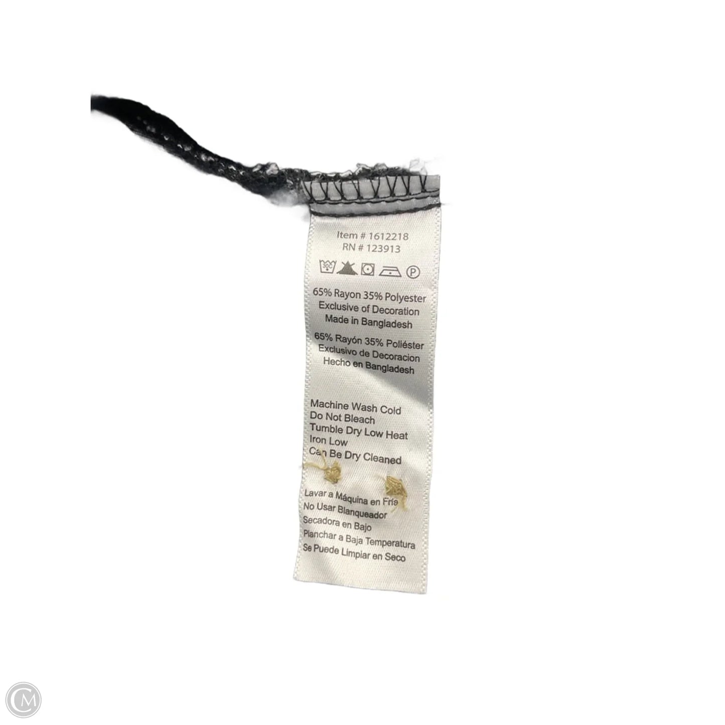 Blouse Long Sleeve By Jachs Girlfirend In Plaid Pattern, Size: S