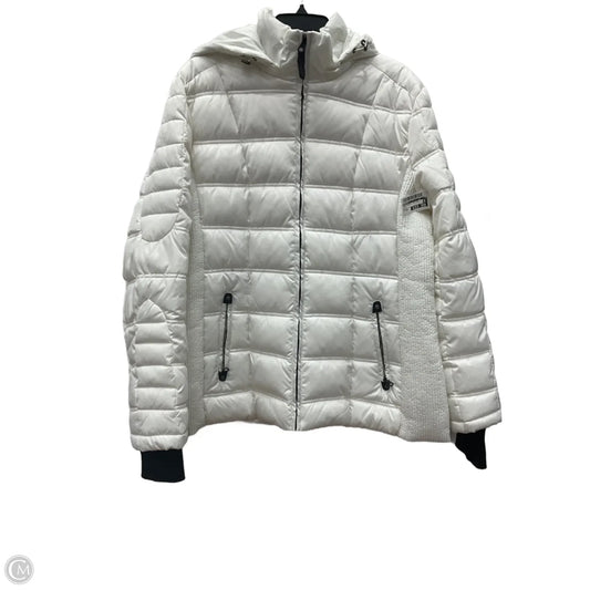 Coat Puffer & Quilted By Nautica In White, Size: Xxl