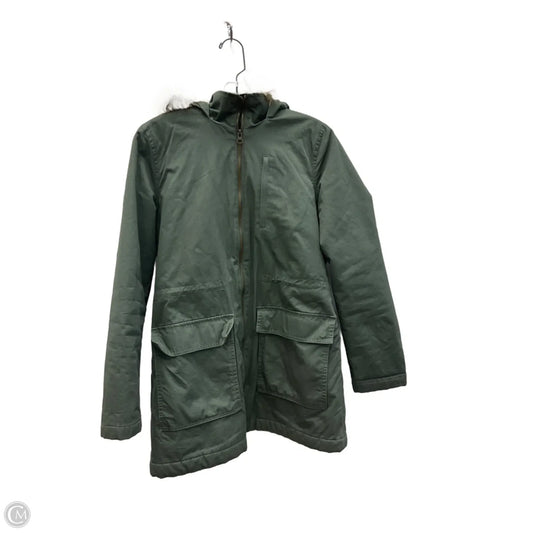 Coat Parka By Gap In Green, Size: S