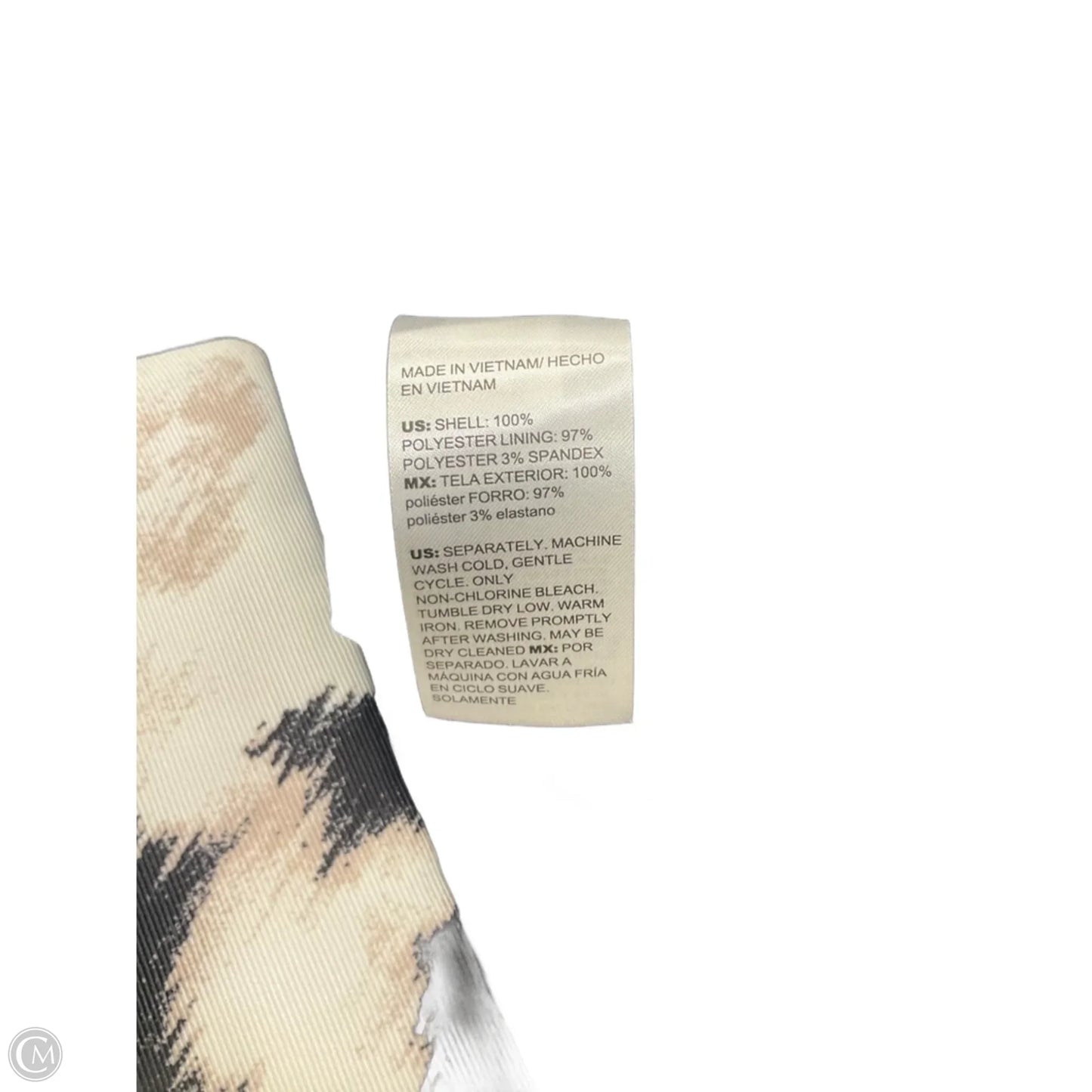 Blazer By Chicos In Black & White, Size: Xxl