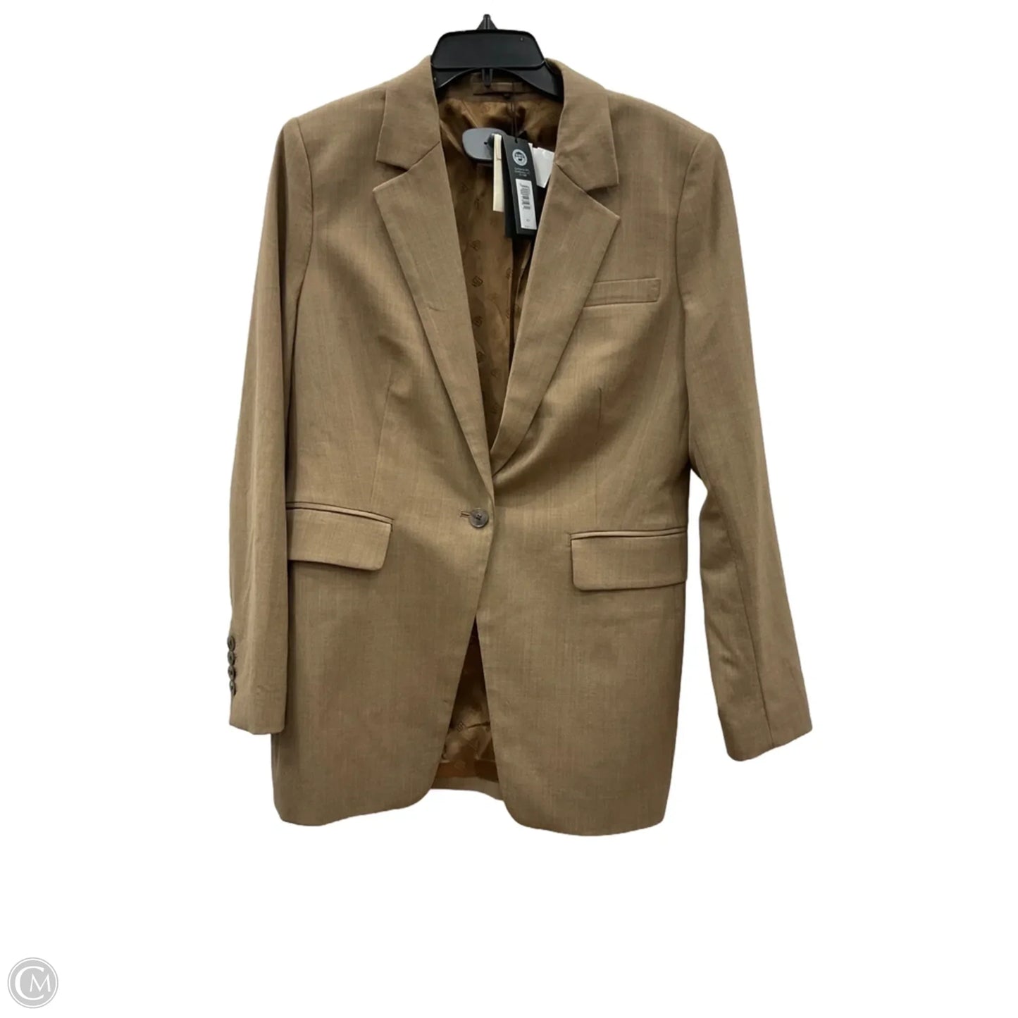 Blazer By Banana Republic In Brown, Size: M