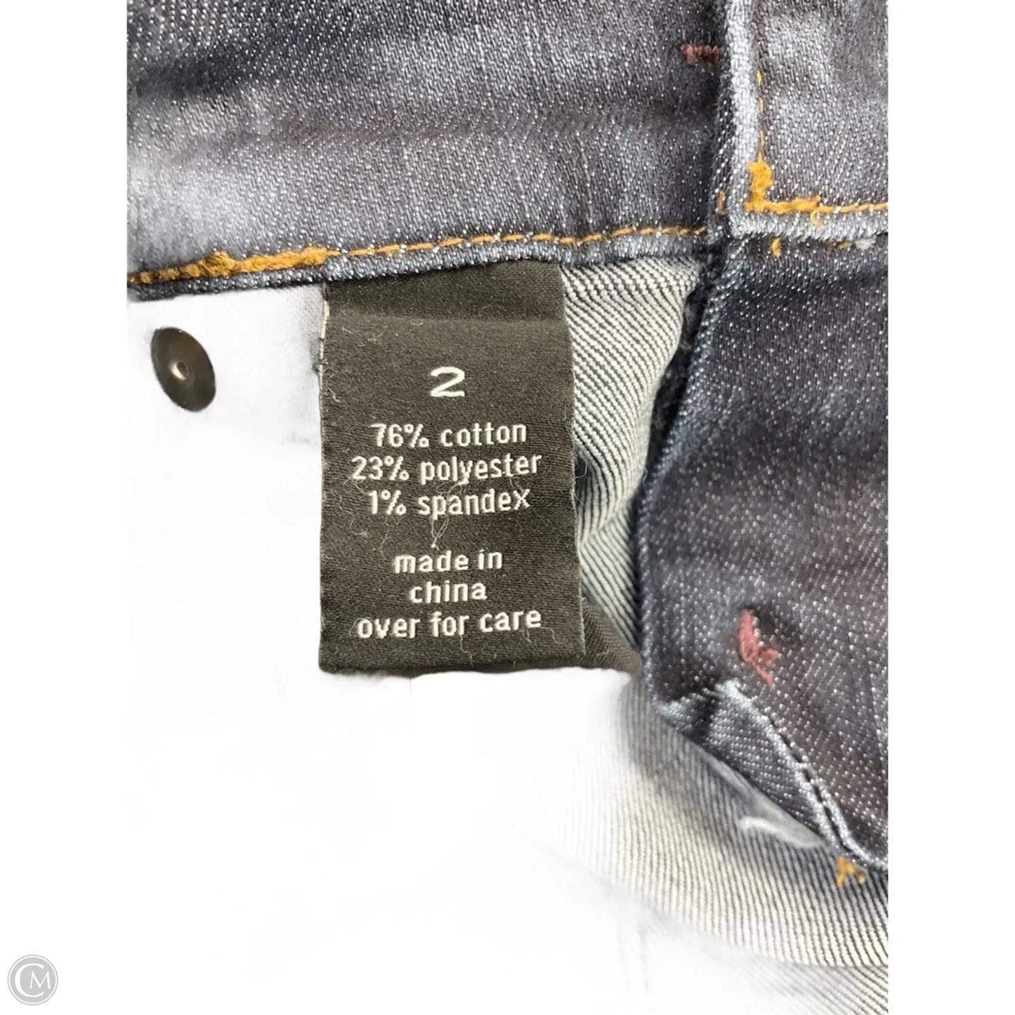 Jeans Skinny By Clothes Mentor In Blue Denim, Size: 2