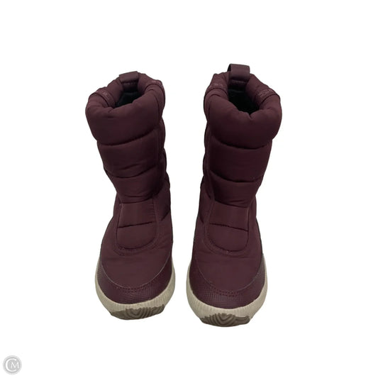 Boots Snow By Sorel In Purple, Size: 6