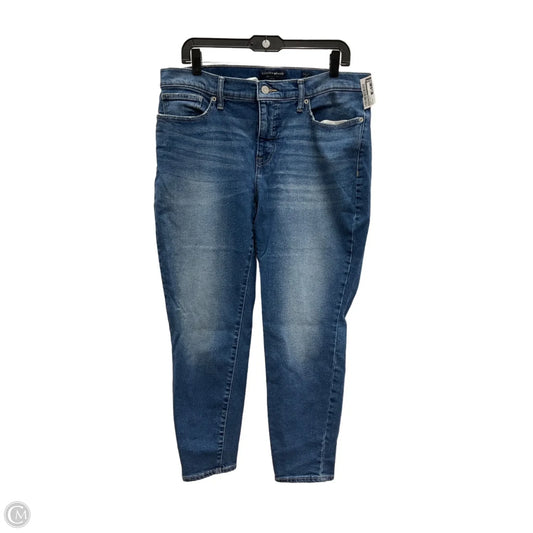 Jeans Skinny By Lucky Brand In Blue Denim, Size: 14