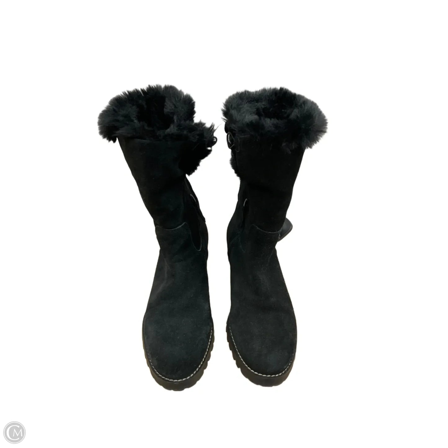 Boots Ankle Flats By Talbots In Black, Size: 6.5