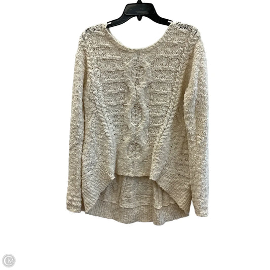 Sweater By Moth In Cream, Size: M