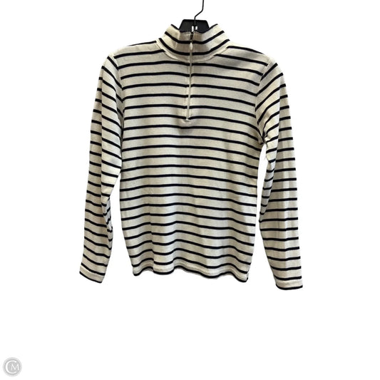 Top Short Sleeve By L.l. Bean In Striped Pattern, Size: S