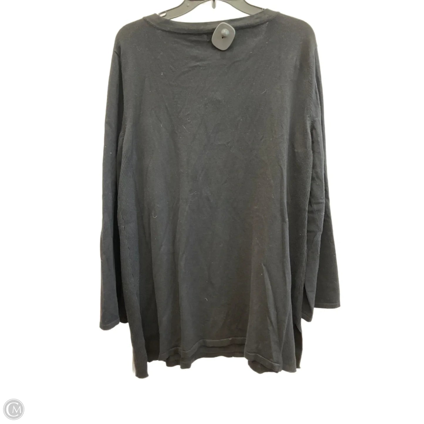 Top Long Sleeve By Style And Company In Black, Size: Xl