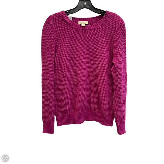 Sweater By Appleseeds In Pink, Size: L