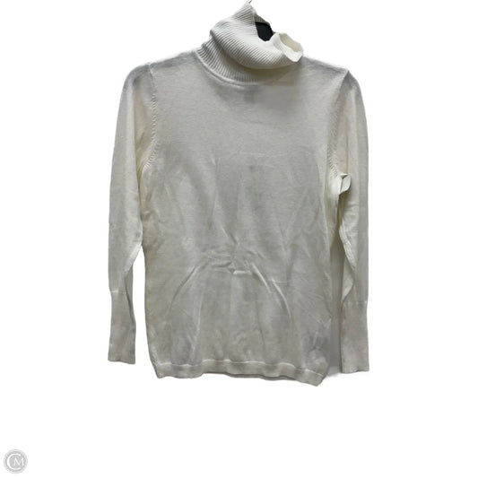 Top Long Sleeve By Worthington In White, Size: Mp
