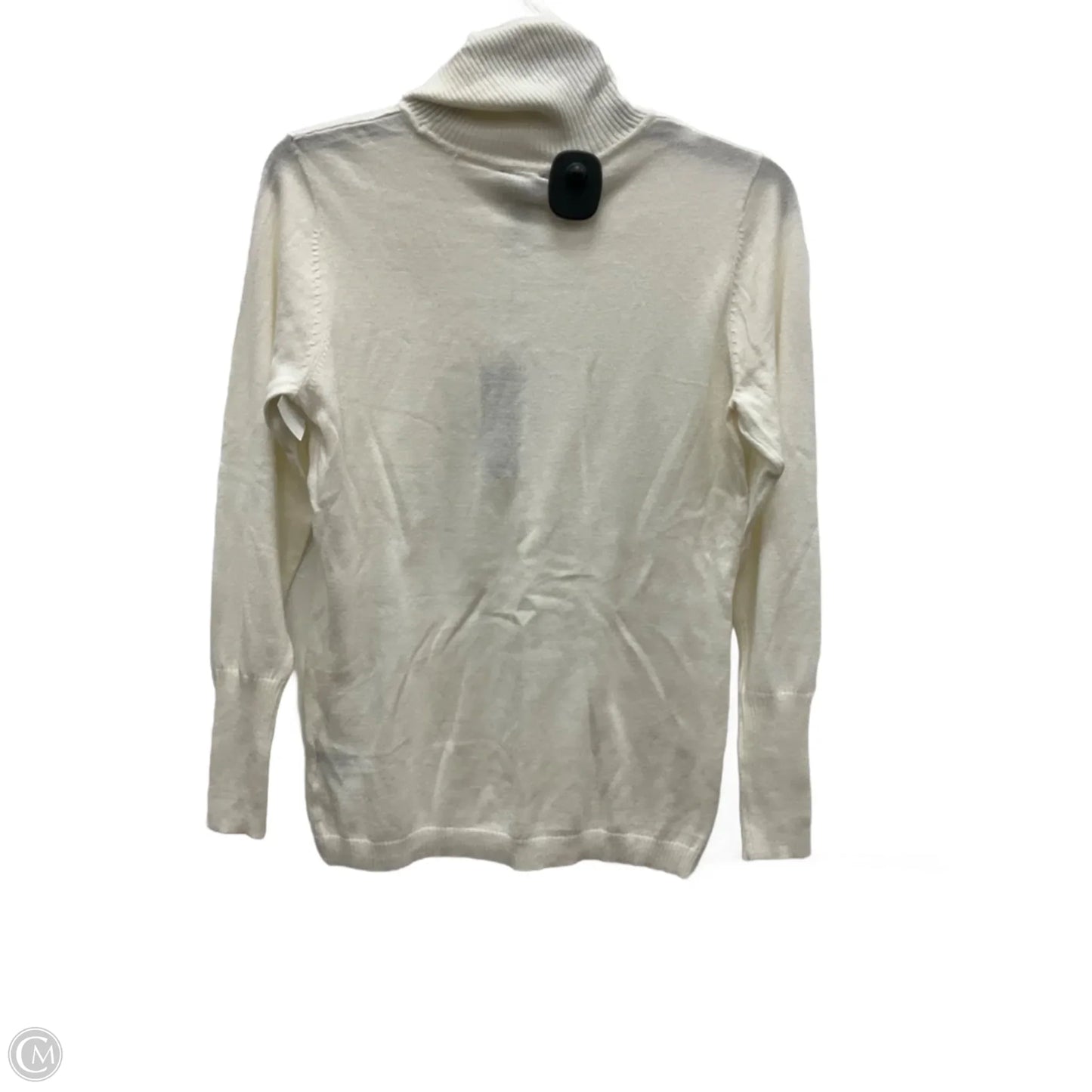 Top Long Sleeve By Worthington In White, Size: Mp