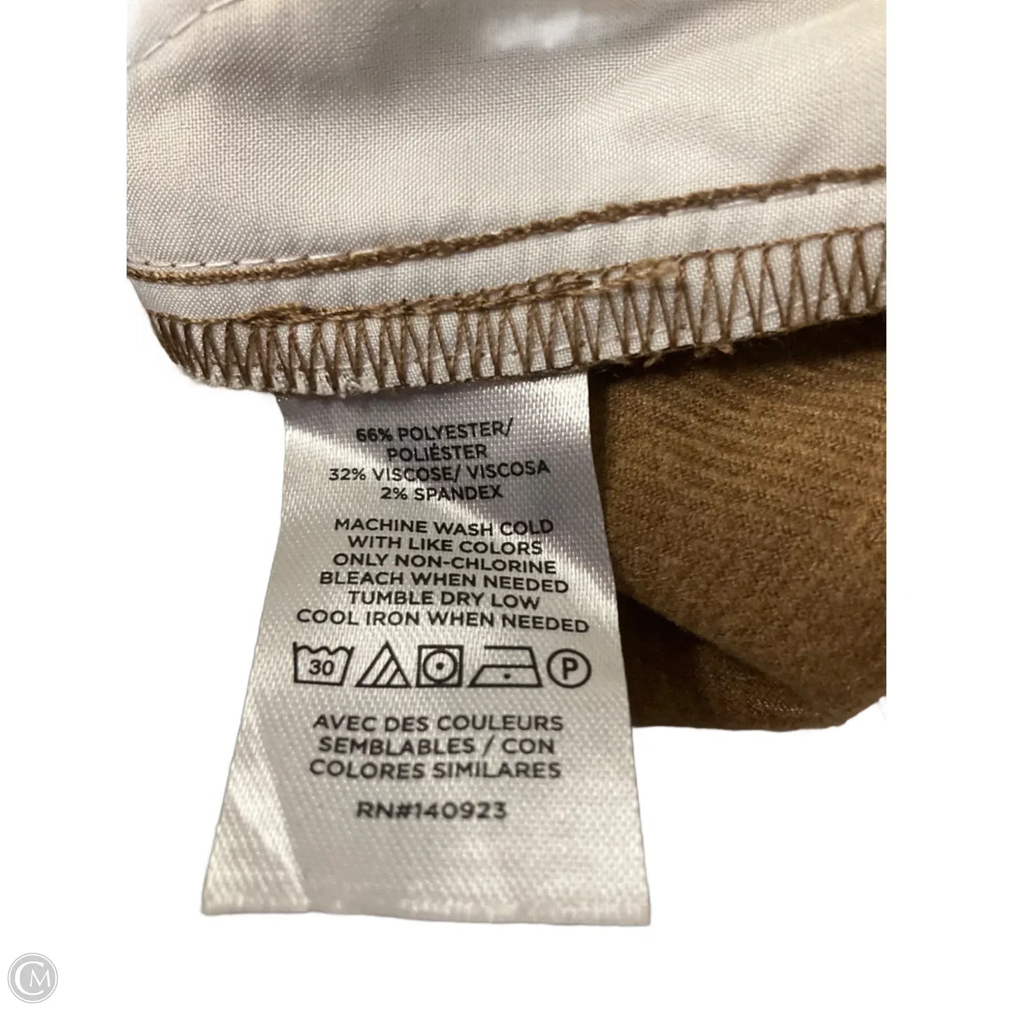 Pants Dress By Loft In Tan, Size: 10