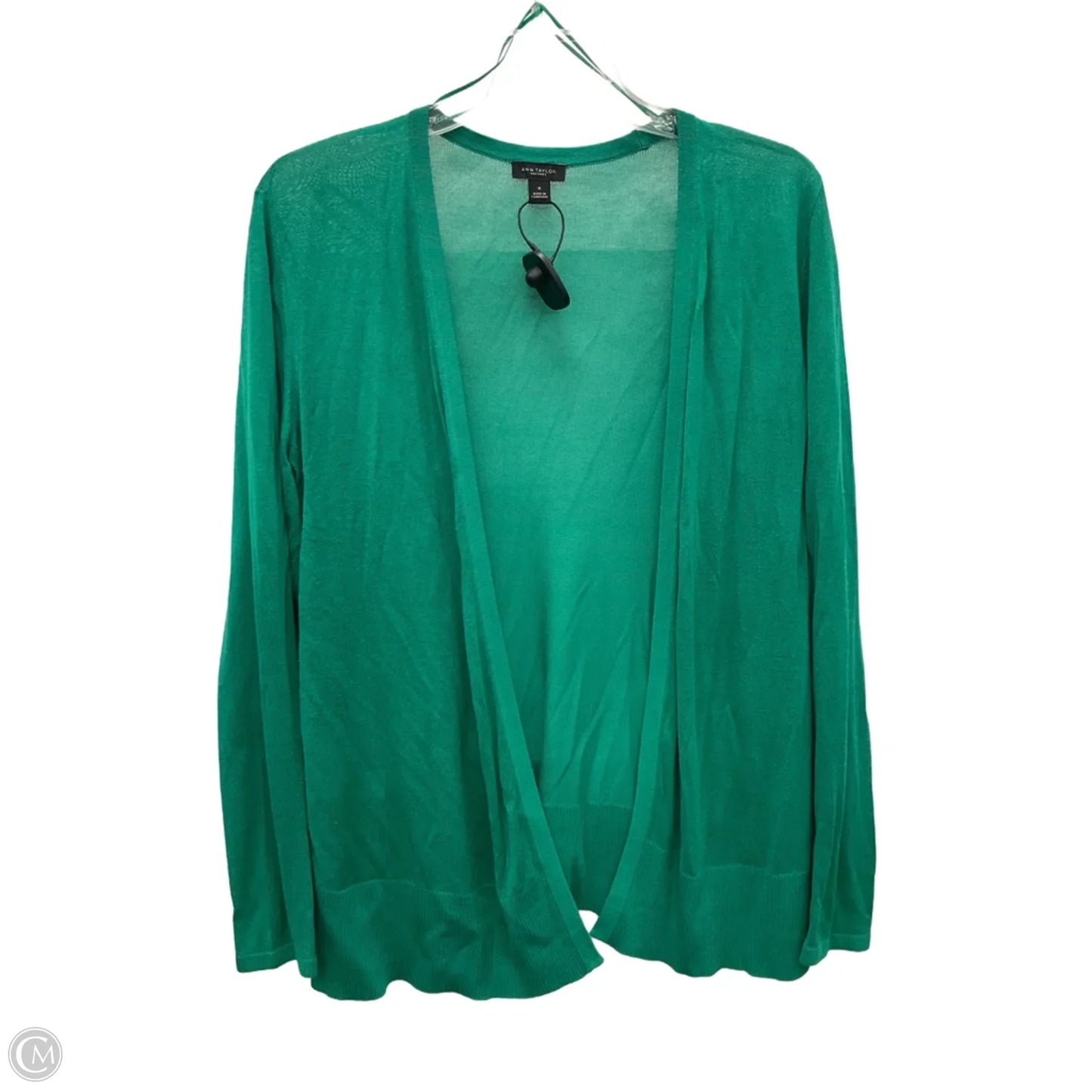 Cardigan By Ann Taylor In Green, Size: M