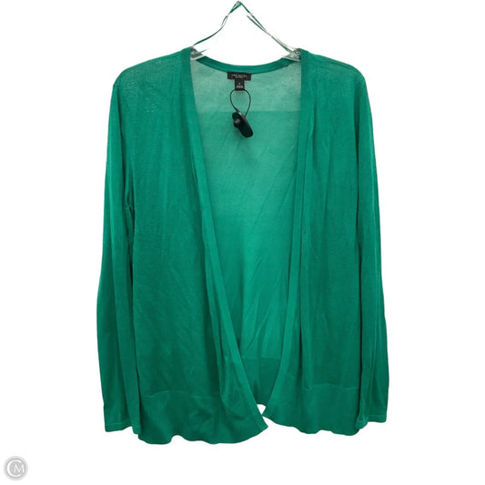 Cardigan By Ann Taylor In Green, Size: M