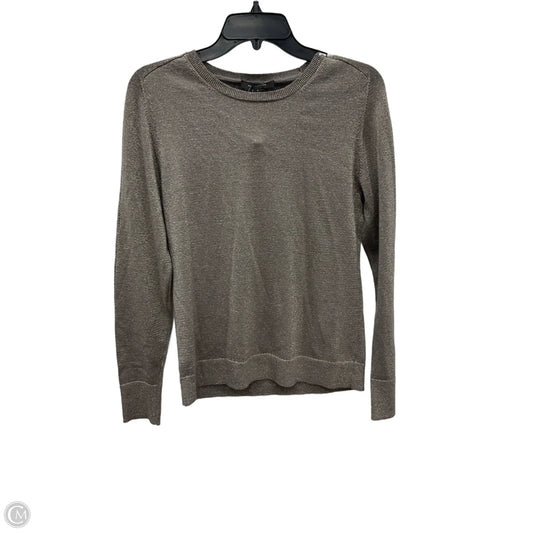Top Long Sleeve By Ann Taylor In Gold, Size: M