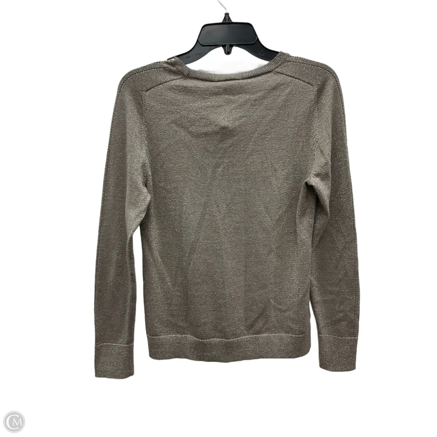 Top Long Sleeve By Ann Taylor In Gold, Size: M