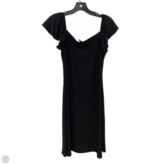 Dress Party Midi By Clothes Mentor In Black, Size: S
